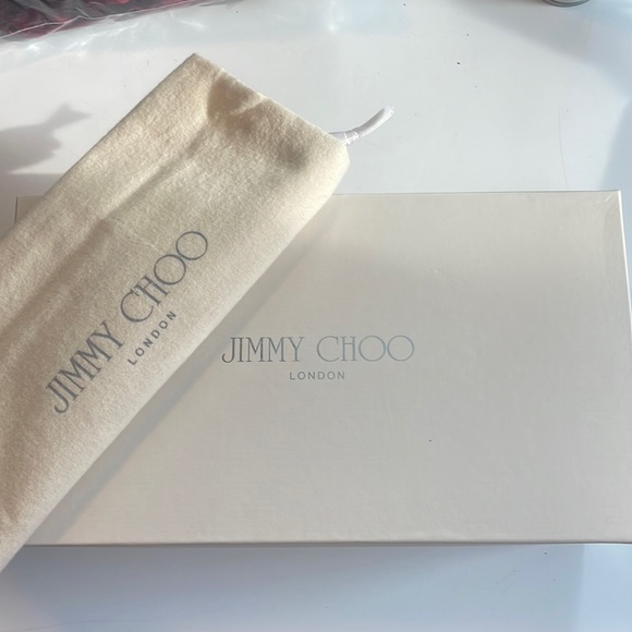 Jimmy Choo Leather Ballet Soft Biker Pink Ballet Flats Gold Cap Accents Sz 6.5 - Picture 11 of 13